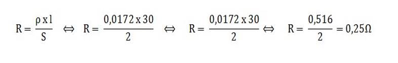 Exemplo prtico de como calcular a resistncia de um material, sabendo a sua resistividade